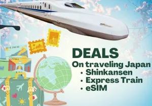 DEALS On traveling Japan -Shinkansen, Express Train, eSIM