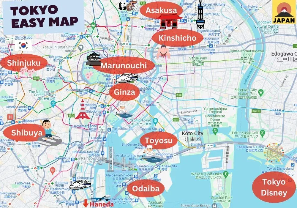 Tokyo Easy Map