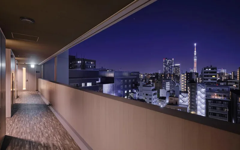 MONday Apart Premium Ueno Entrance