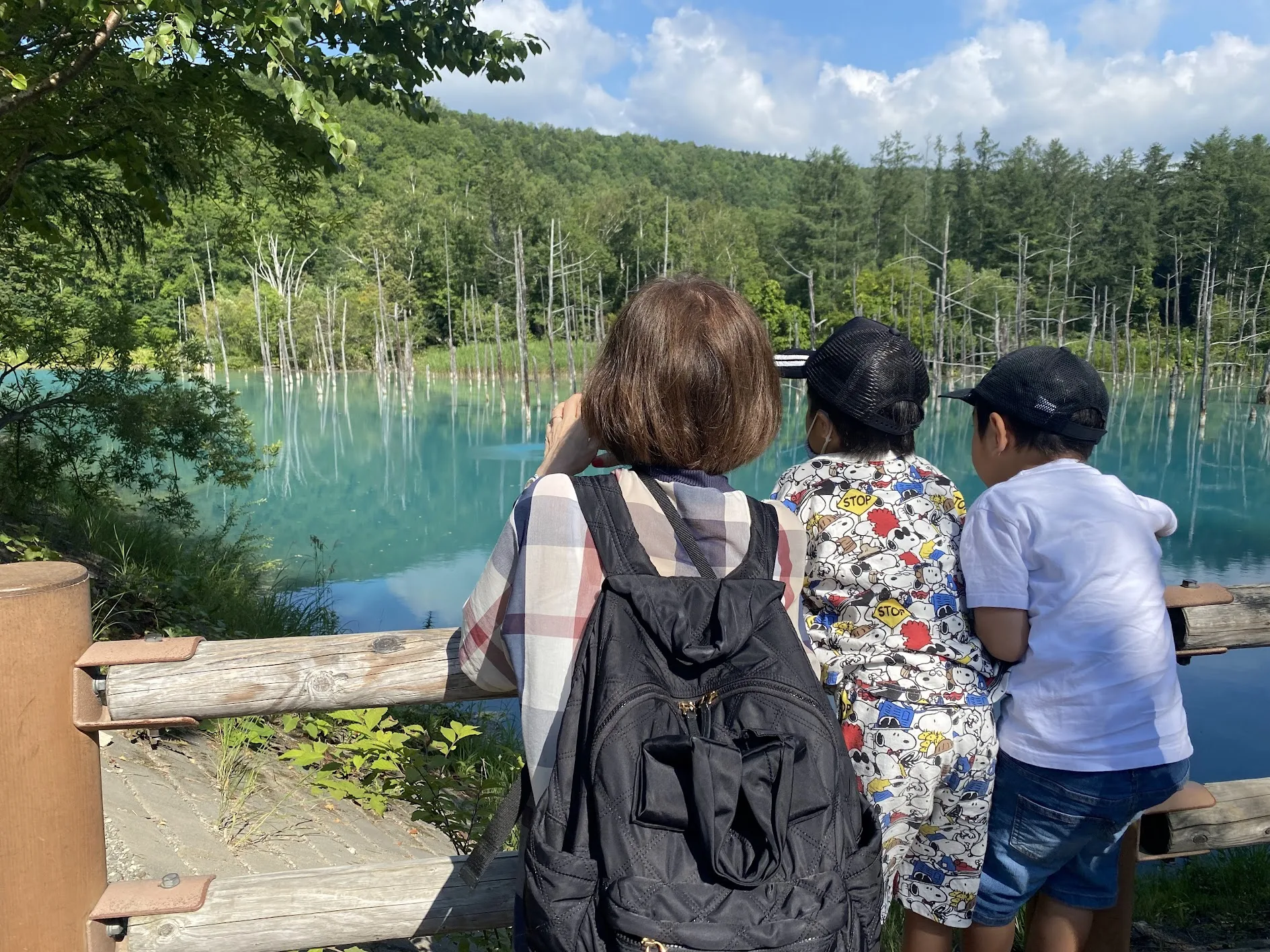Exploring Japan - Blue Pond Hokkaido
